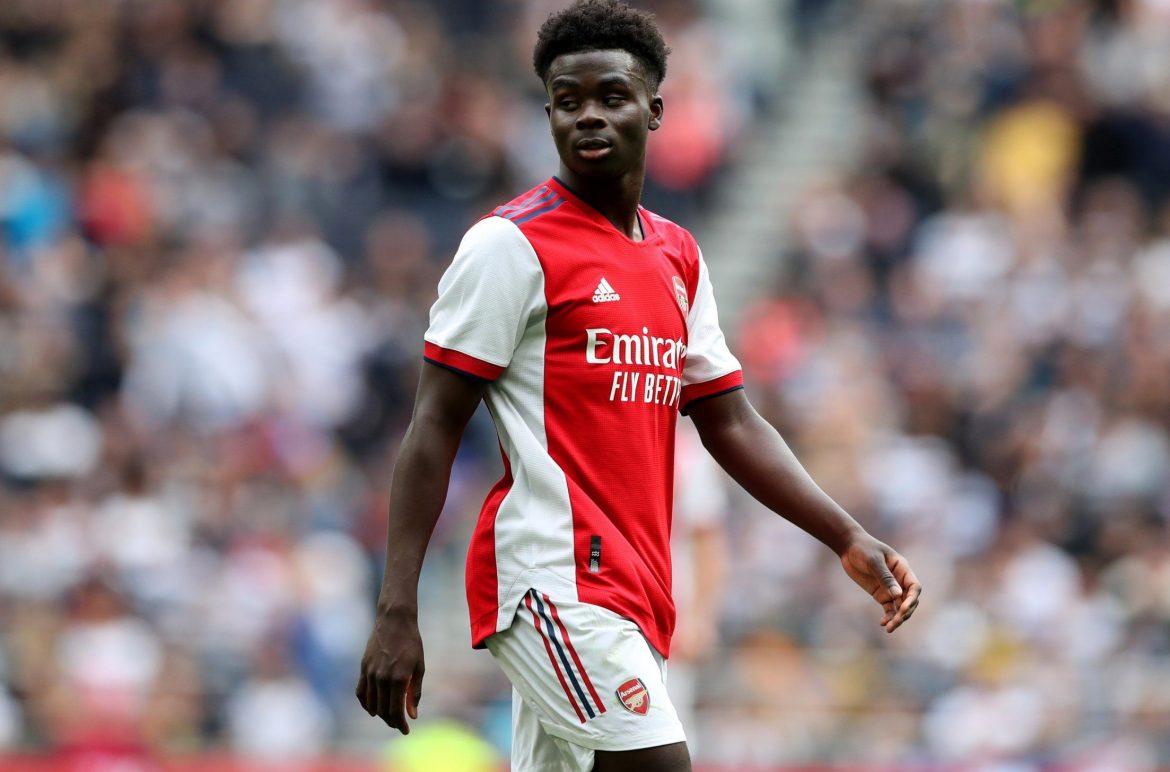 Bukayo Saka’s value has soared at Arsenal