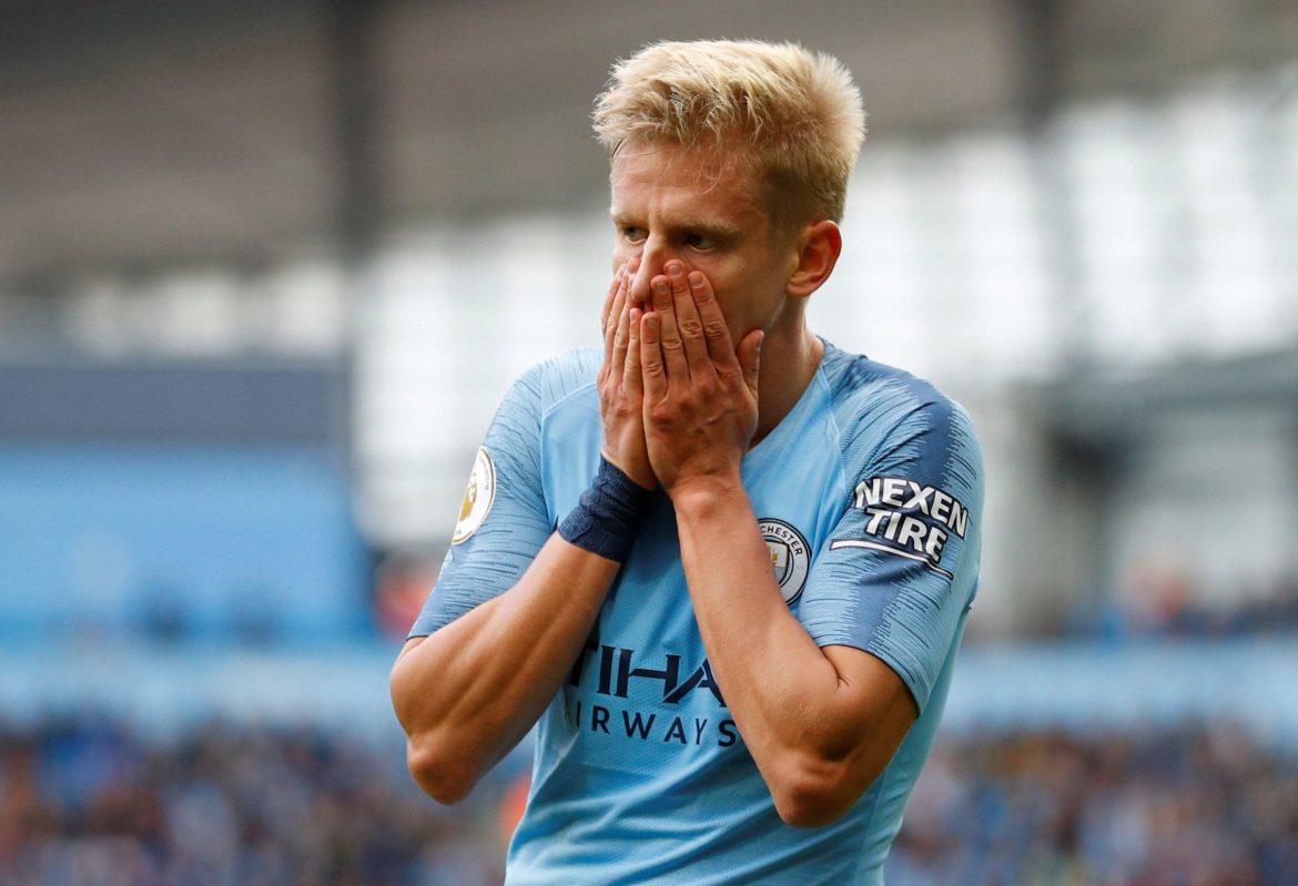 Oleksandr Zinchenko doesn’t look to have a future with Manchester City